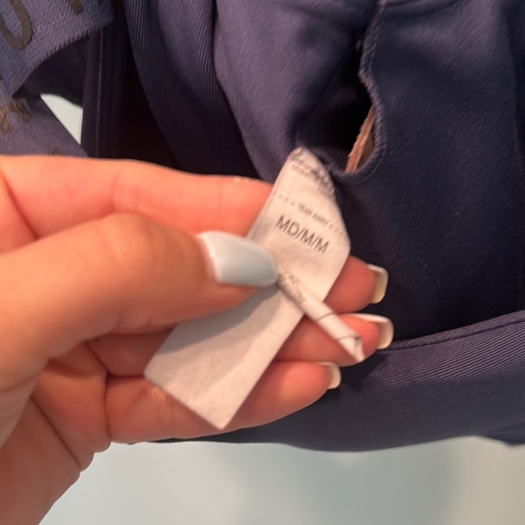 Under Armour navy Sports Bra with V-Back Design - Picture 4 of 5